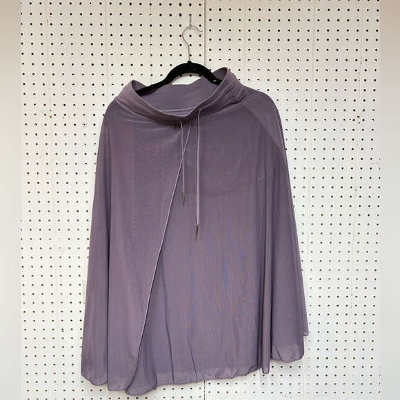 High Waisted High Low Ruffle 2-in-1 Flowy Quick Dry Casual Regular Maxi Skirt - Picture 5 of 6